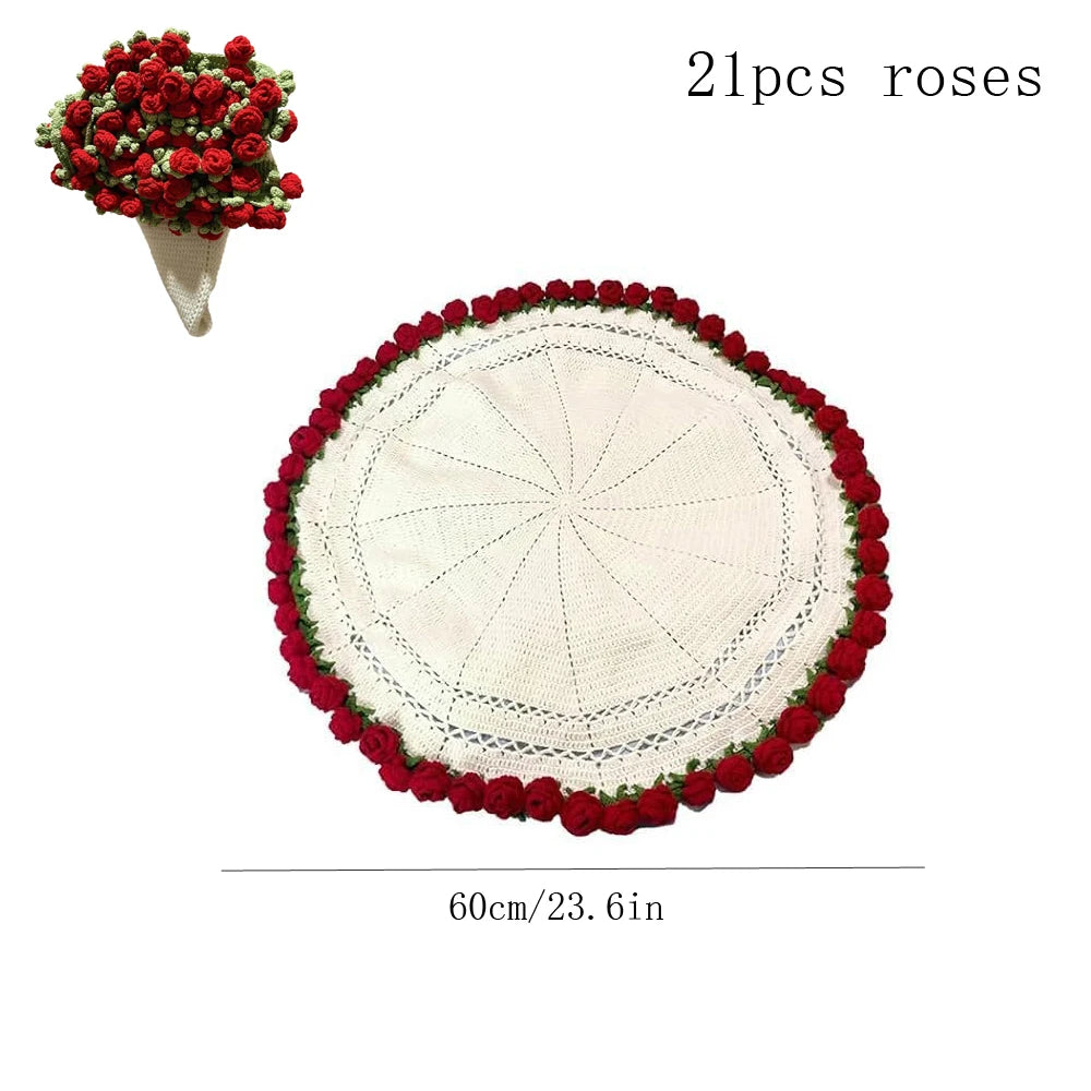 Rose Bouquet Blanket
