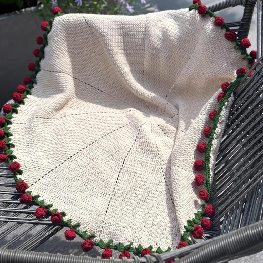 Rose Bouquet Blanket
