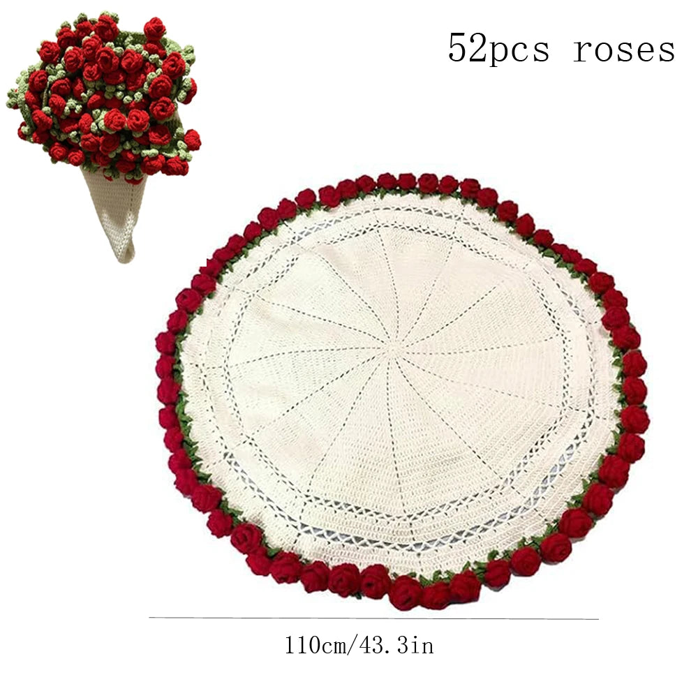 Rose Bouquet Blanket