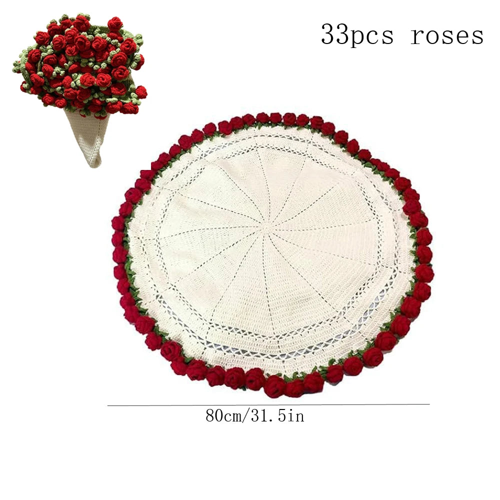 Rose Bouquet Blanket